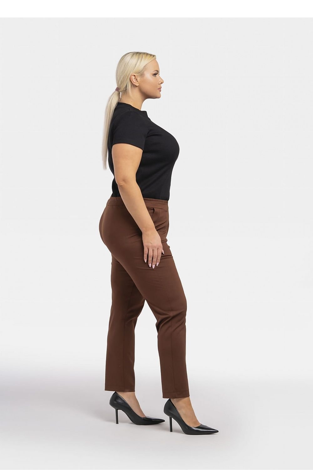 Pantalon taille plus model 193917 Karko
