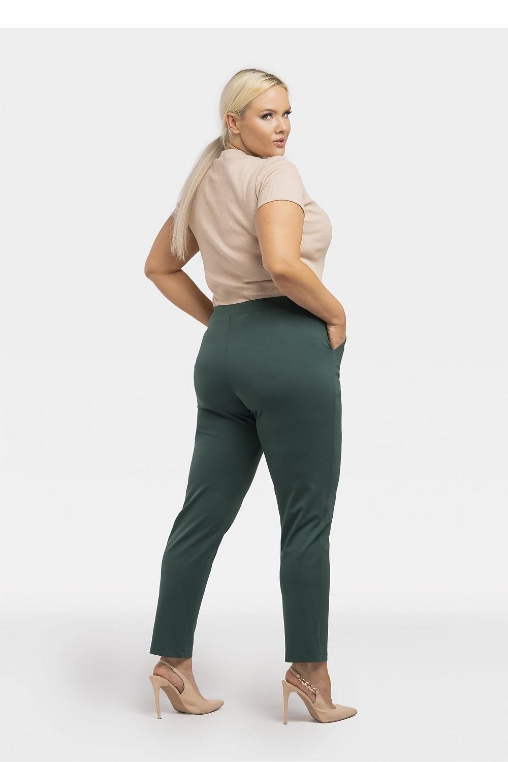 Pantalon taille plus model 193917 Karko