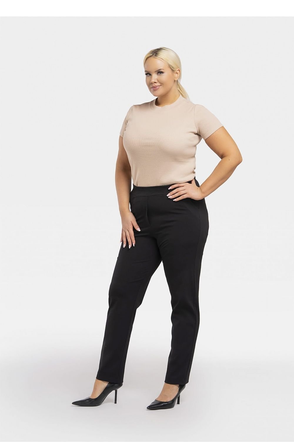 Pantalon taille plus model 193917 Karko