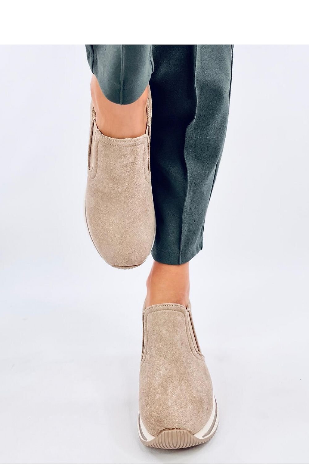 Low shoes with buskins model 194028 Inello