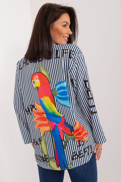 Chemise manche longue model 194188 Italy Moda