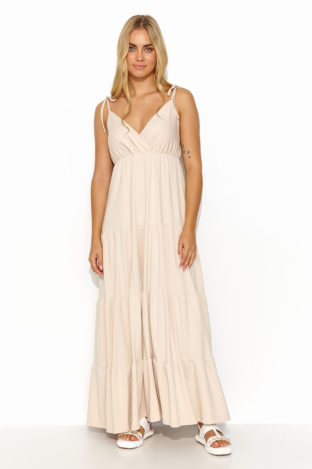 Day dress model 194319 Makadamia