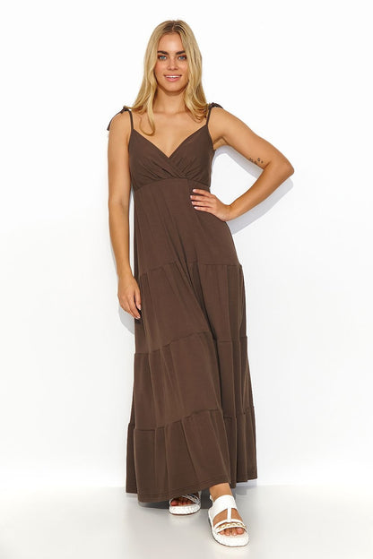 Robe de jour model 194319 Makadamia