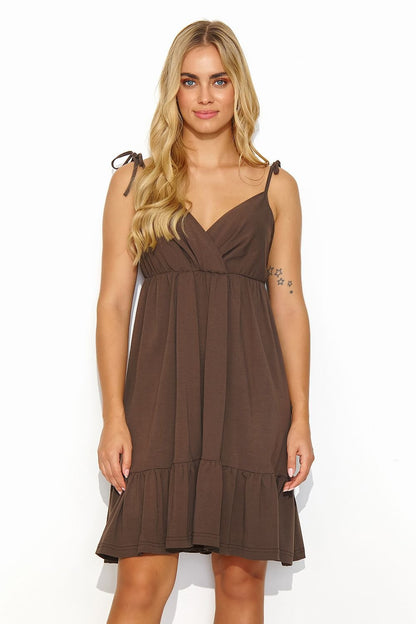 Robe de jour model 194339 Makadamia