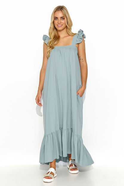 Robe de jour model 194345 Makadamia