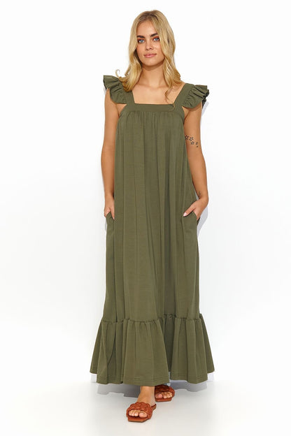 Robe de jour model 194345 Makadamia