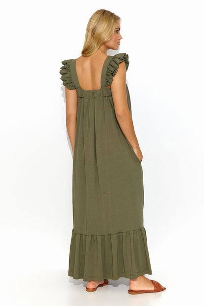 Robe de jour model 194345 Makadamia