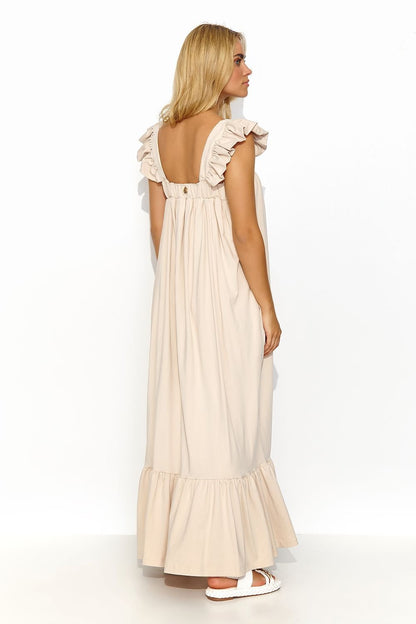 Robe de jour model 194345 Makadamia