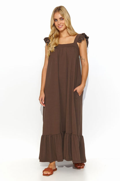 Robe de jour model 194345 Makadamia