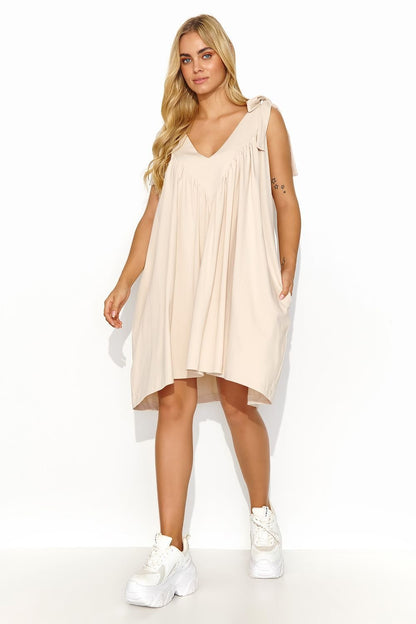Robe de jour model 194350 Makadamia