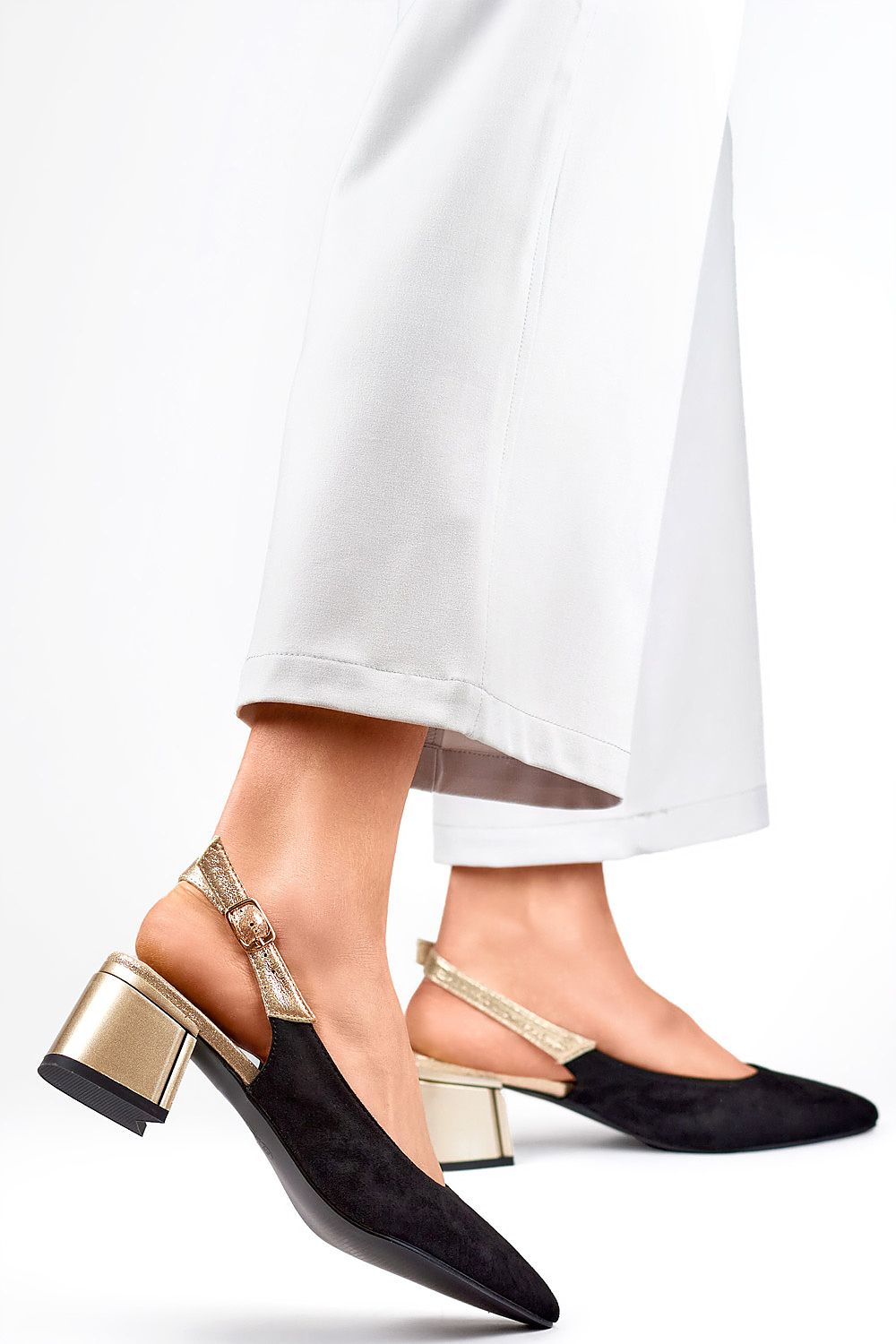 Wide heel pumps model 194897 PRIMO
