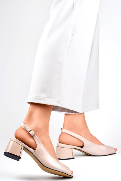 Wide heel pumps model 194898 PRIMO