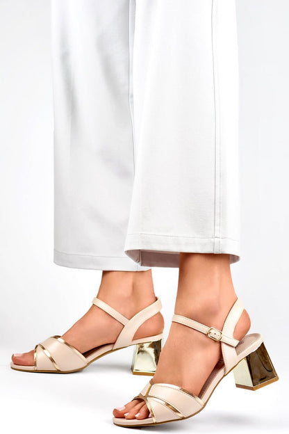 Heeled sandals model 194899 PRIMO