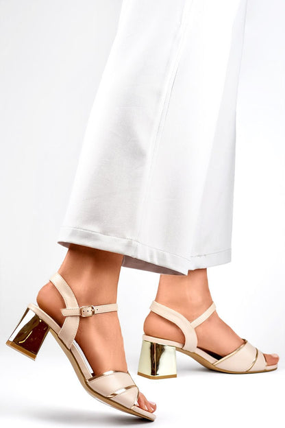 Heeled sandals model 194899 PRIMO