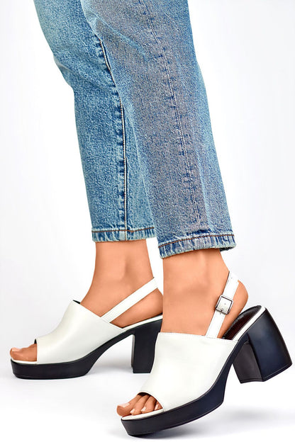 Heeled sandals model 194900 PRIMO