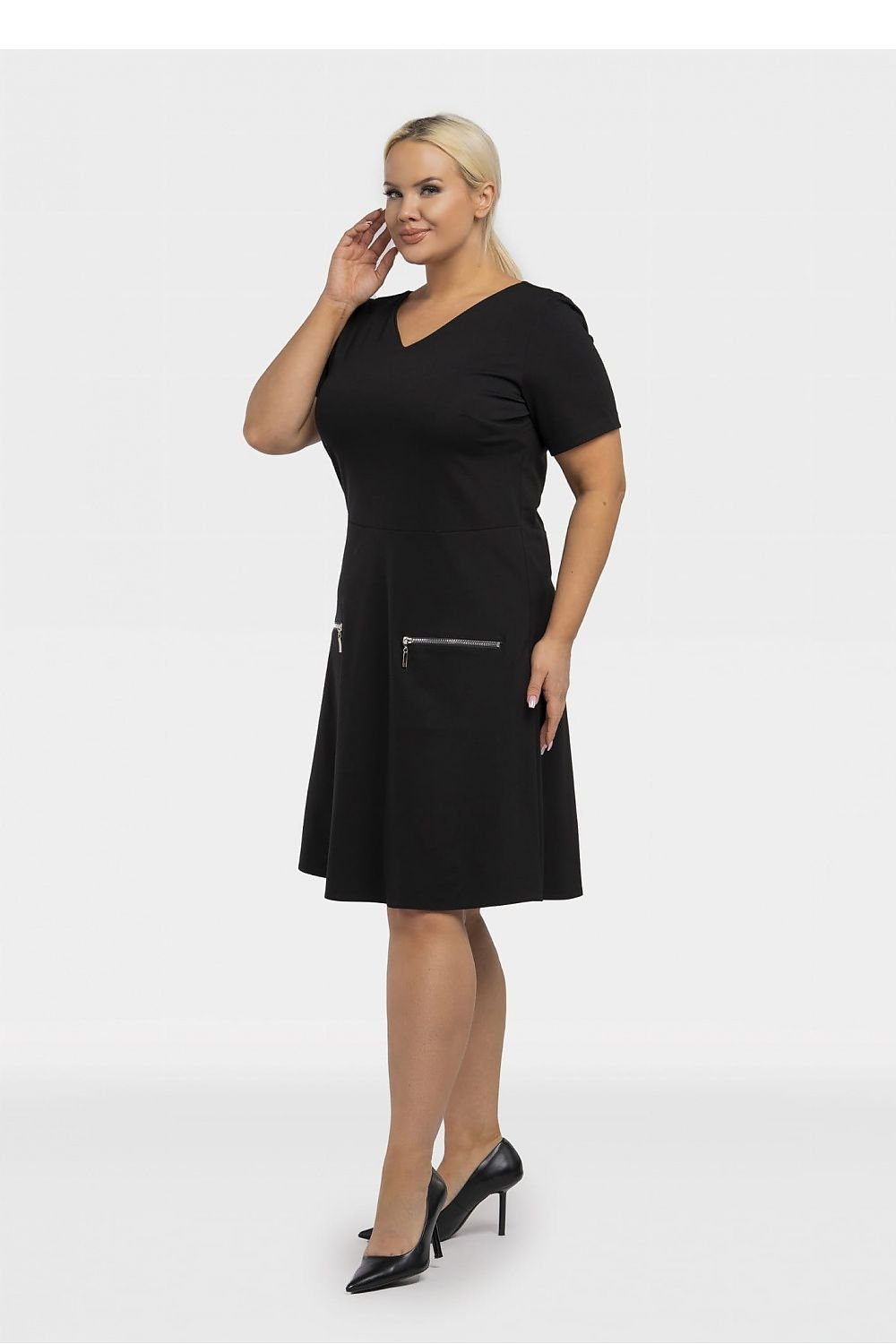 Plus size Dress model 195022 Karko