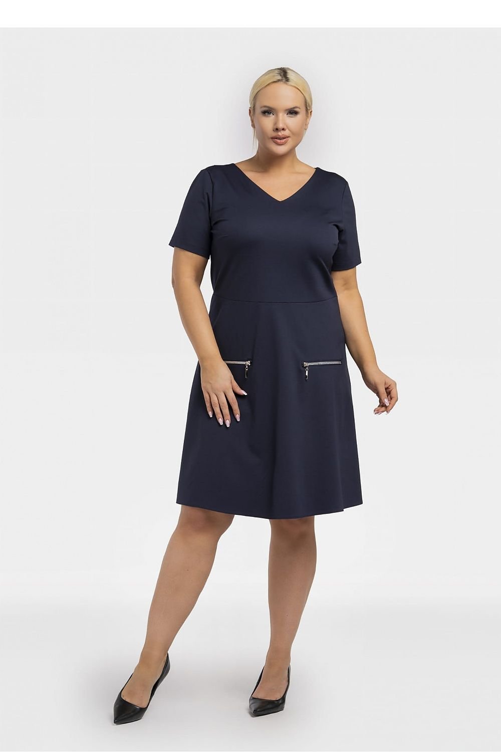 Plus size Dress model 195022 Karko