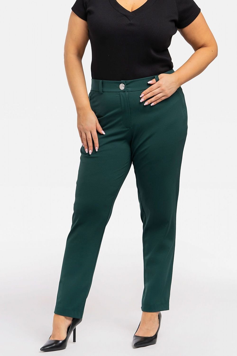 Pantalon taille plus model 195034 Karko