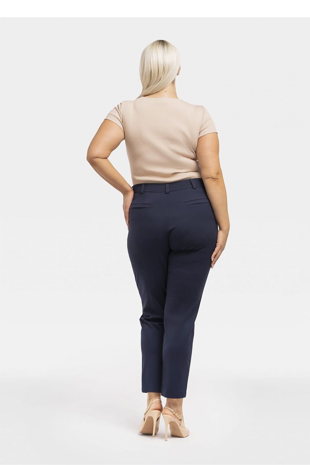 Plus size pants model 195038 Karko
