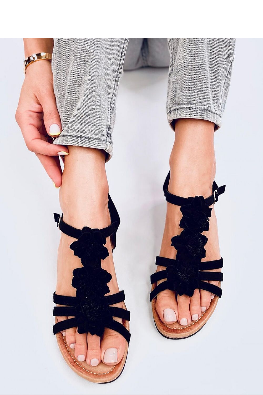 Sandales à talons model 195143 Inello