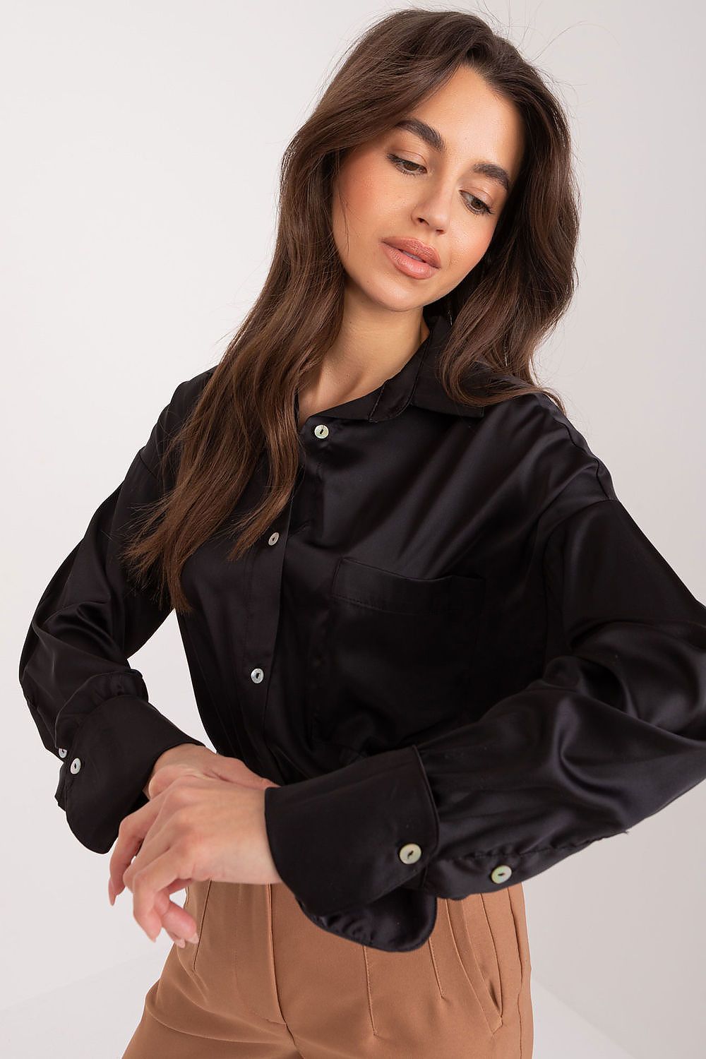 قميص بأكمام طويلة موديل 195194 فانتسي