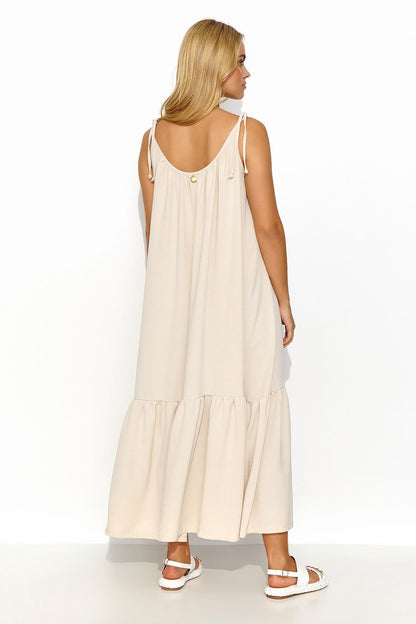 Robe de jour model 195008 Makadamia