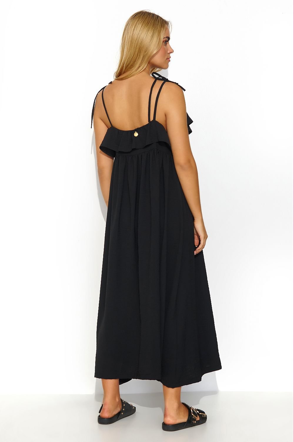 Robe de jour model 195014 Makadamia