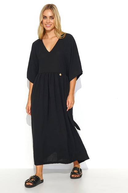Robe de jour model 195018 Makadamia