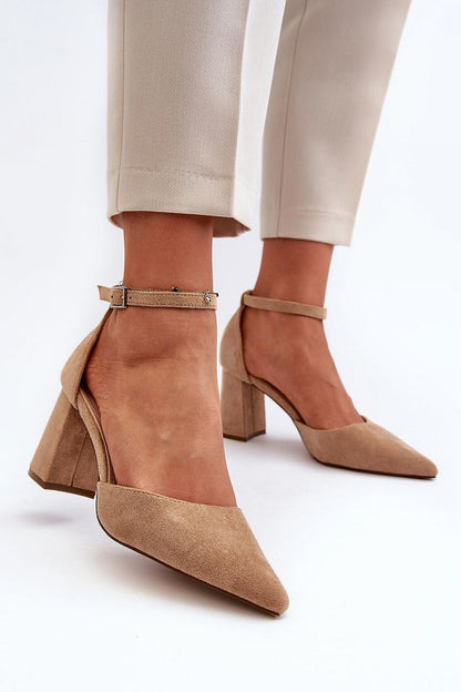 Wide heel pumps model 195734 Step in style