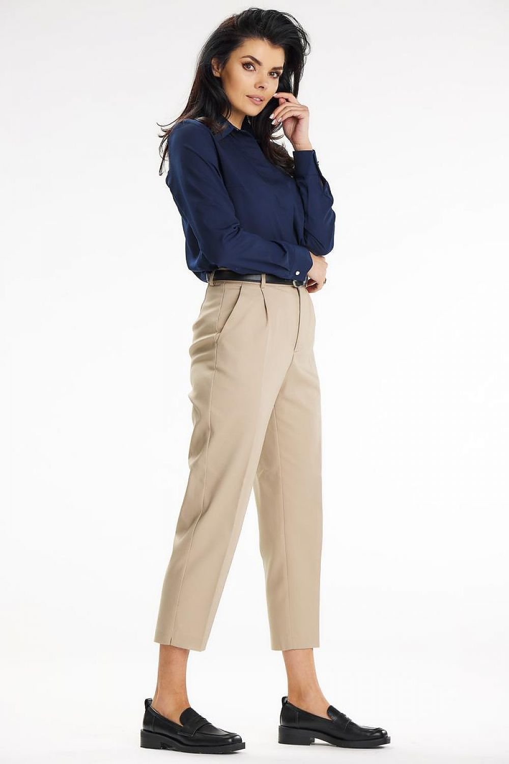 قميص كم طويل موديل 195847 عوامة