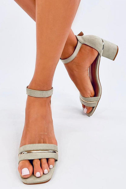 Heeled sandals model 196018 Inello