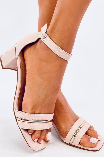 Heeled sandals model 196019 Inello