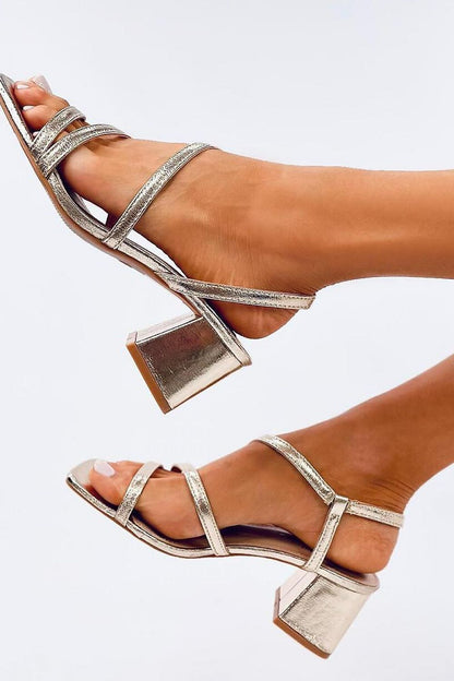 Heeled sandals model 196075 Inello