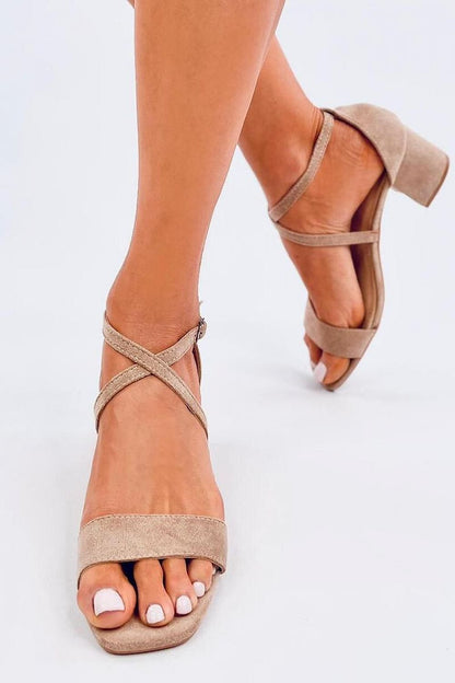Heeled sandals model 196081 Inello