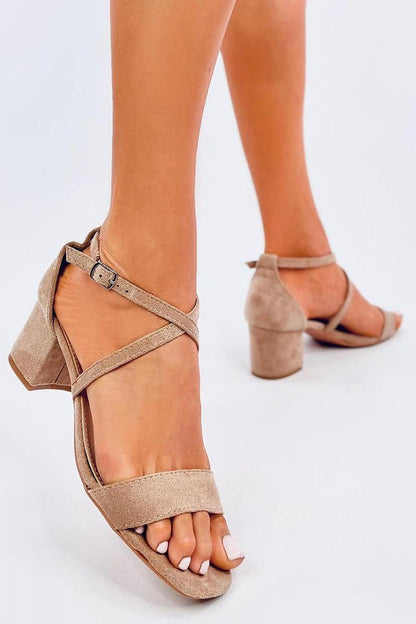 Heeled sandals model 196081 Inello