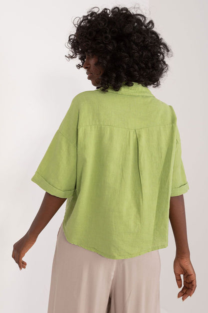 Chemise manche courte model 196487 Italy Moda
