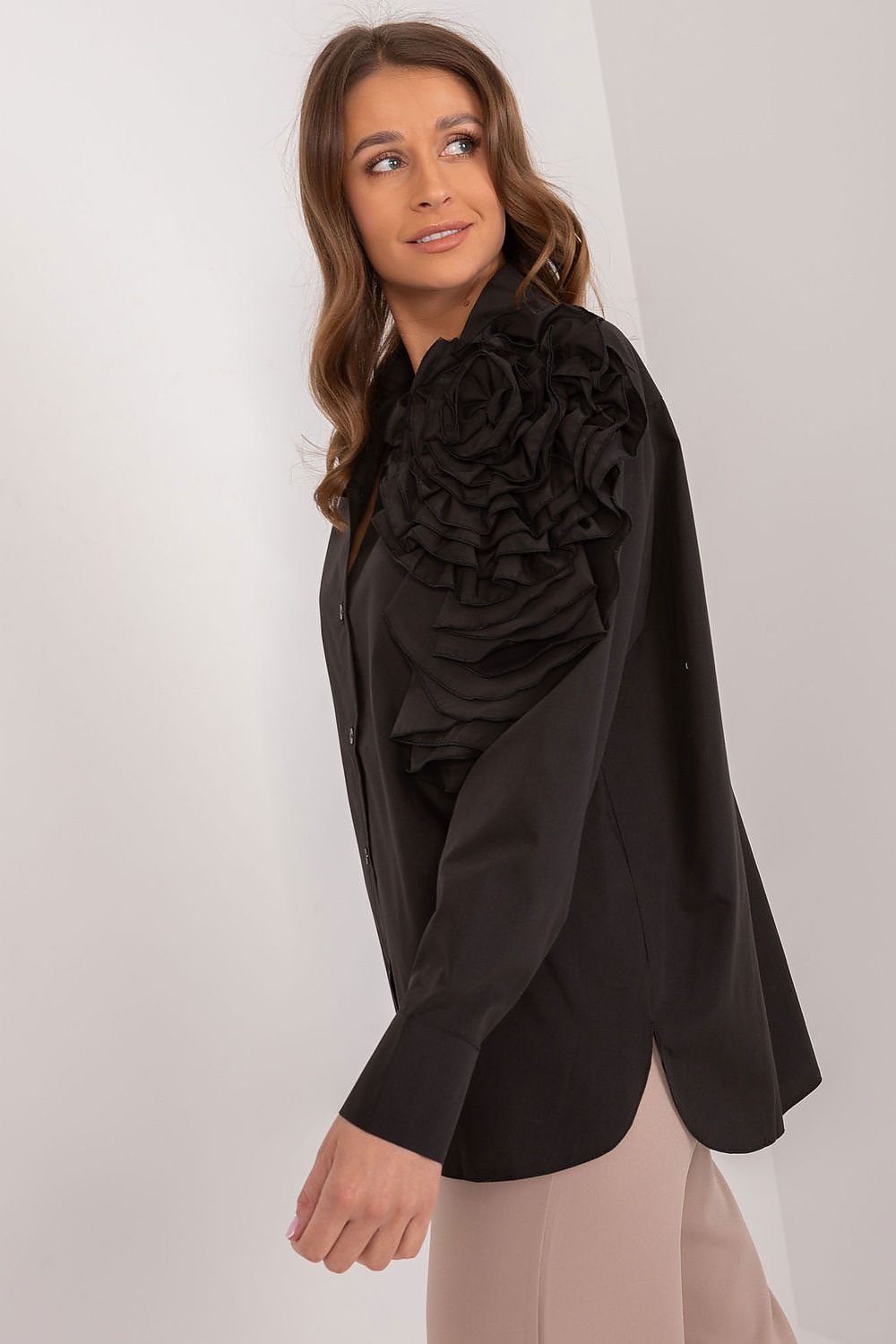 قميص بأكمام طويلة موديل 196567 لاكيرتا