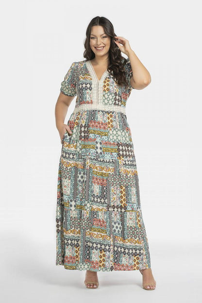  Plus size Robe model 196883 Karko 