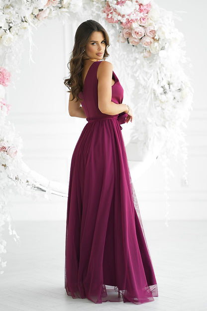  Robe longue model 199327 Bicotone 