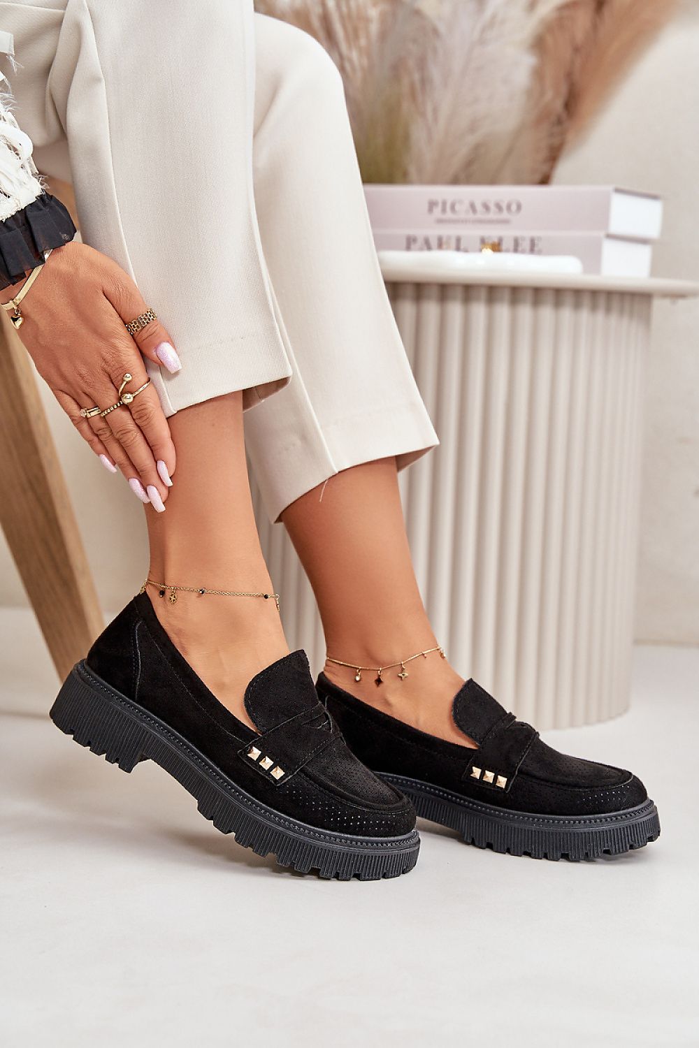  Moccasins model 199585 Step in style 