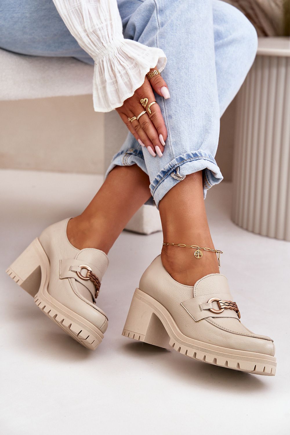  Chussures basses à talons model 199811 Step in style 