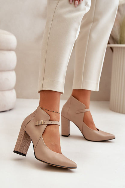  Escarpins talon large model 199813 Step in style 