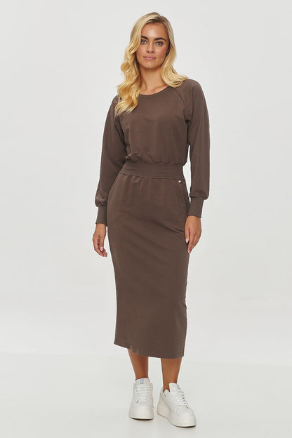  Robe de jour model 200041 Makadamia 
