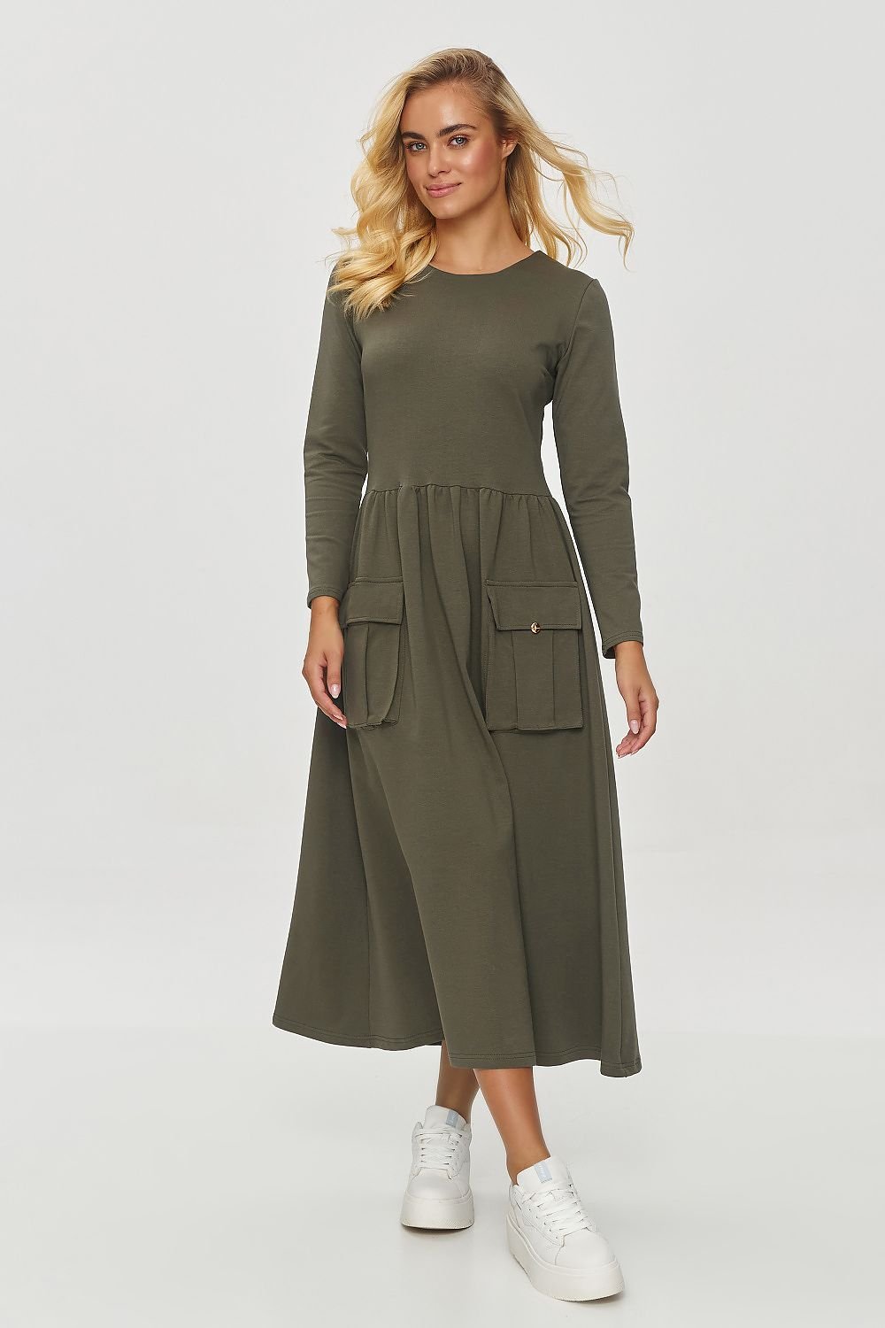  Robe de jour model 200059 Makadamia 