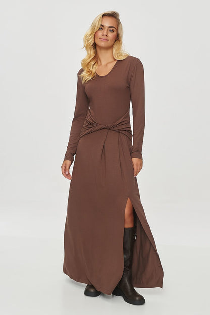  Robe de jour model 200073 Makadamia 