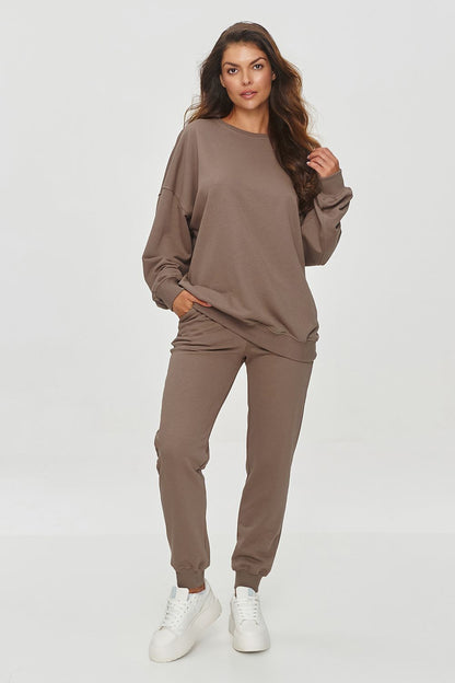  Pantalon survêtement model 200131 Makadamia 