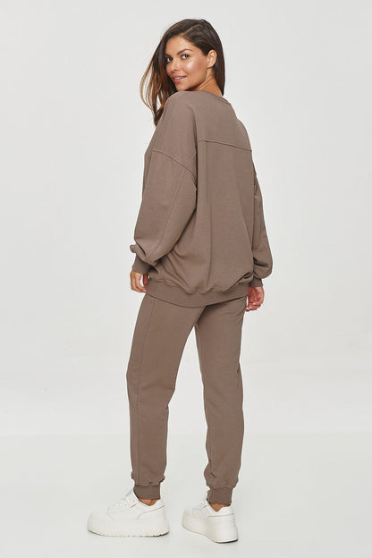  Pantalon survêtement model 200131 Makadamia 