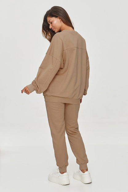  Pantalon survêtement model 200134 Makadamia 