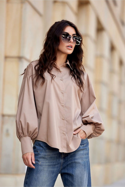  Chemise manche longue model 200168 Roco Fashion 