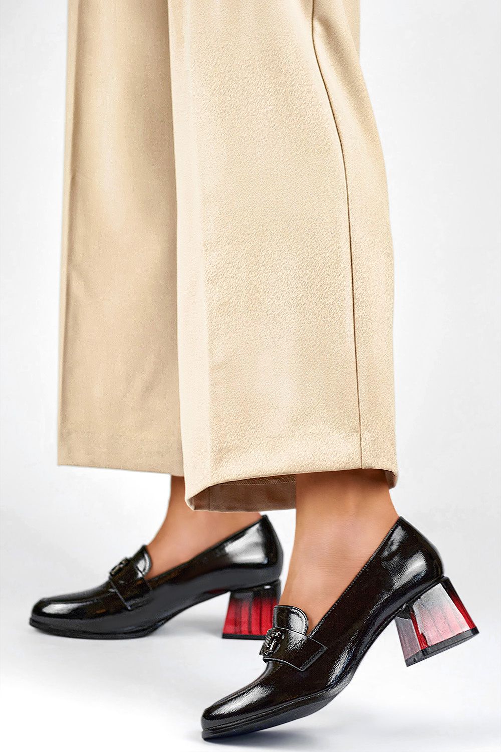  Escarpins talon large model 200297 PRIMO 